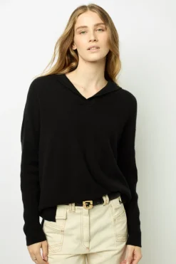 Best 100% cashmere hooded sweater - JOSELINE Knitwear