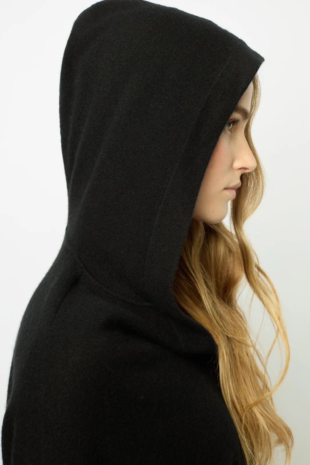 Best 100% cashmere hooded sweater - JOSELINE Knitwear
