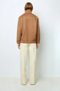 Hot ANNA - High-waisted wide-leg pants in jean Jackets