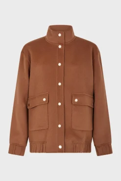 Hot ANNA - High-waisted wide-leg pants in jean Jackets