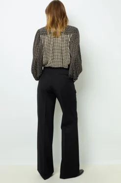 New Black bootcut trousers - NEESA Trousers