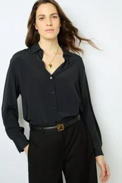 Sale Black soft shirt - BEATA Shirts & Blouses