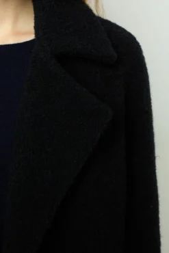 Best Bouclette mid-length coat - LYSANDRA Coats