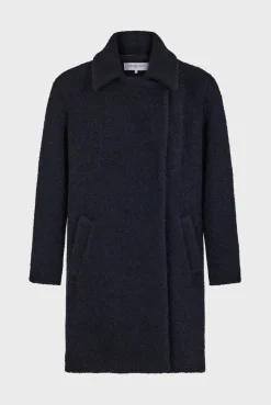 Best Bouclette mid-length coat - LYSANDRA Coats