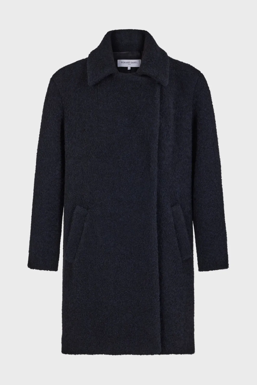 Best Bouclette mid-length coat - LYSANDRA Coats