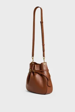 Online Bucket bag in leather - LE ROMY Shoulder Bags|Bucket Bags