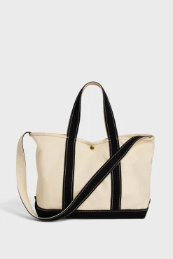 Discount Canvas shopping bag - LEON Handbag|Cabas & Tote Bags
