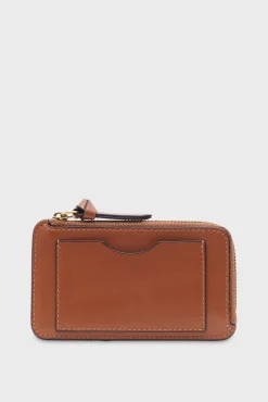 Outlet Cardholder in plain leather - CARDHOLDER Leather Goods