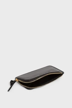 Discount Cardholder in plain leather - CARDHOLDER Leather Goods