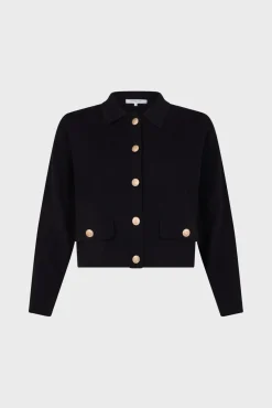 Clearance Cardigan with golden buttons - JULIE Knitwear