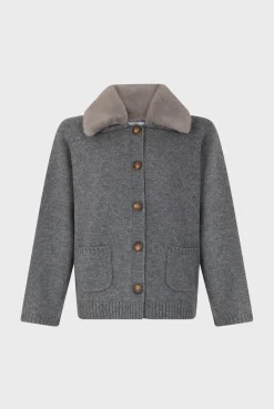 Online Cashmere cardigan - LEONIE Knitwear