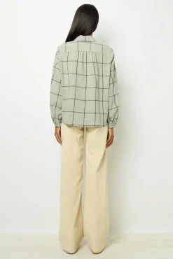 Clearance Check shirt with lurex - BELLE Shirts & Blouses