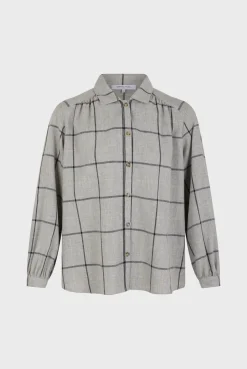Clearance Check shirt with lurex - BELLE Shirts & Blouses