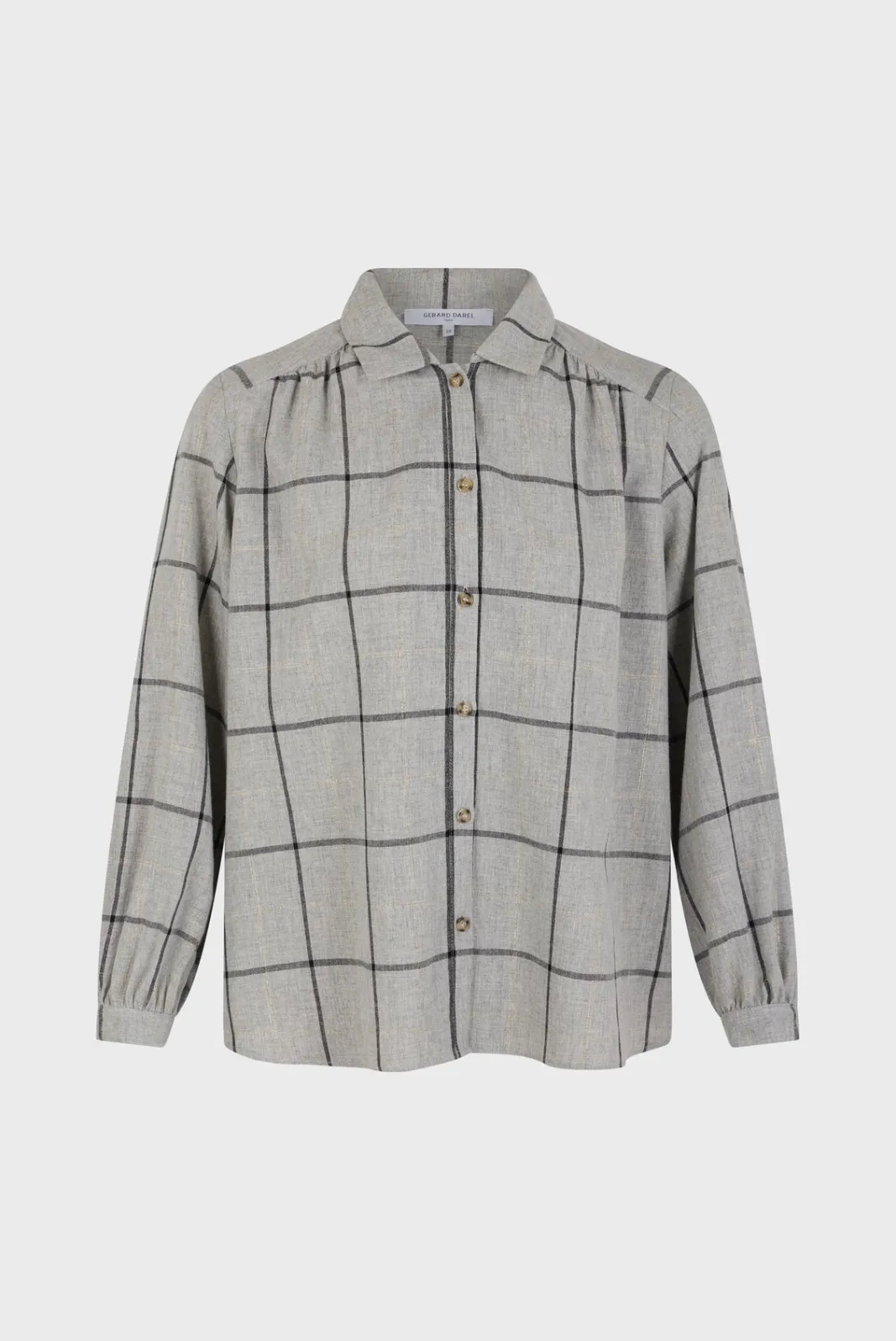Clearance Check shirt with lurex - BELLE Shirts & Blouses