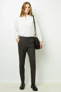 New Checked slim pants - NOELIE Trousers