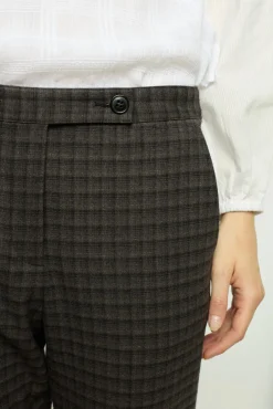 New Checked slim pants - NOELIE Trousers