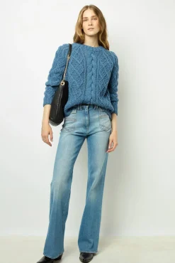 Hot Chunky twisted sweater - JORDANA Knitwear