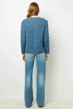 Hot Chunky twisted sweater - JORDANA Knitwear