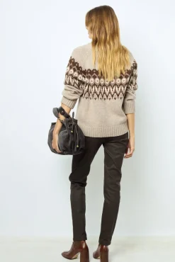 Online Coated slim jeans - NOURIA Trousers