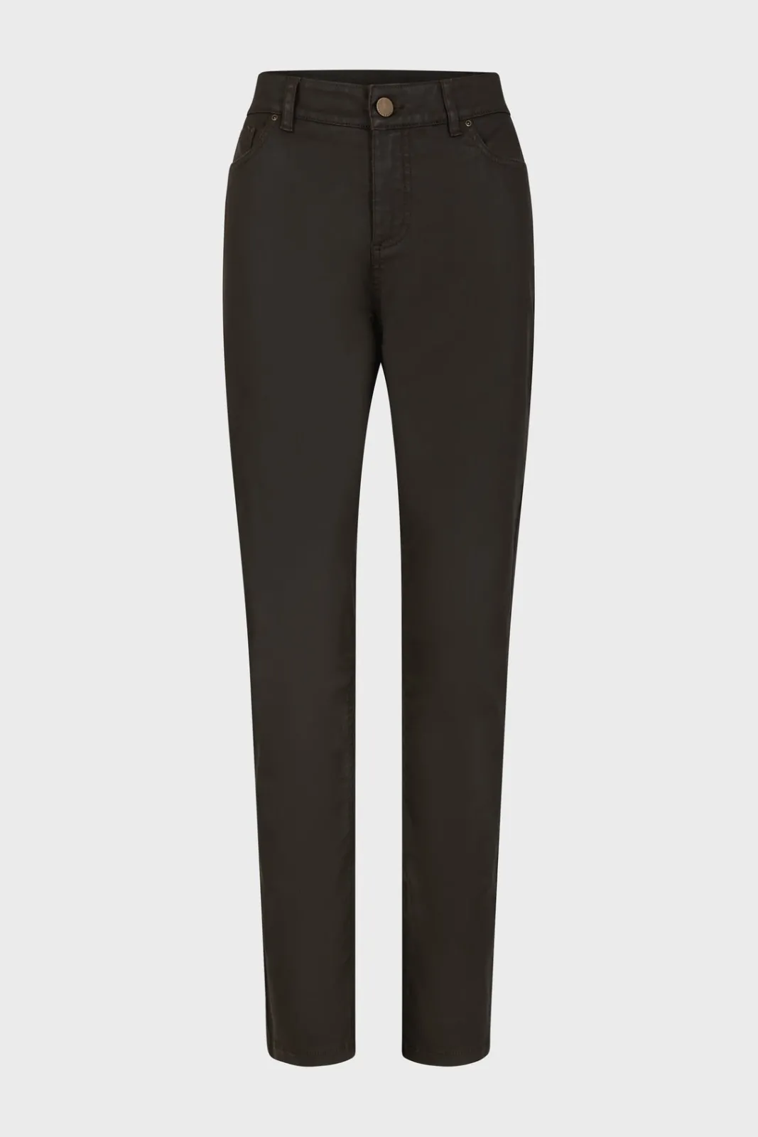 Online Coated slim jeans - NOURIA Trousers