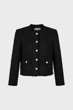 Best Collarless tweed jacket - MELISSA Jackets