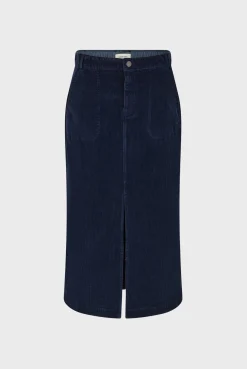 Outlet Corduroy midi skirt - CASSIDIE Skirts