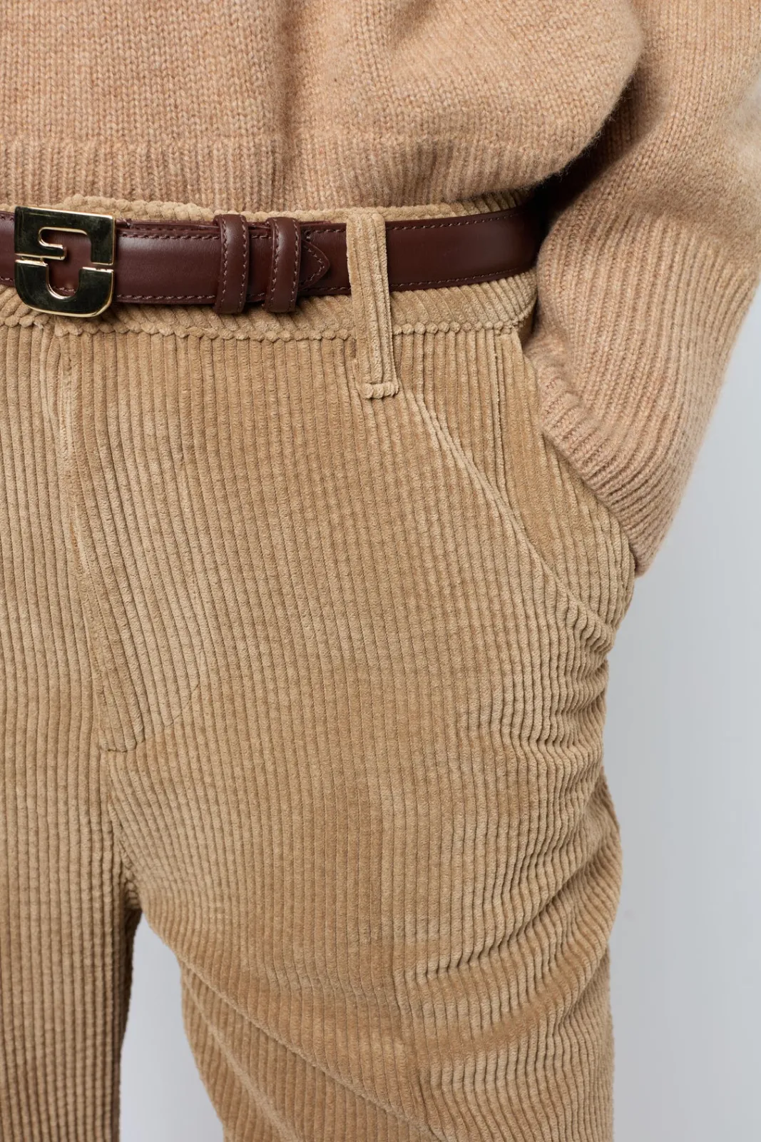 Outlet Corduroy pants - NOEMIE Trousers