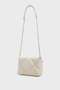Online Crossbody bag in quilted leathe