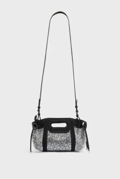 Best Crossbody bag in suede"])self.__next_f.push([1," leather with strass - MICRO DANY Shoulder Bags