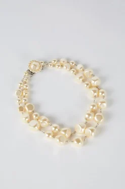 Discount Double glass bead necklace Other Accessories