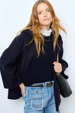 Hot Double-face wool cape - NESRYNN Coats