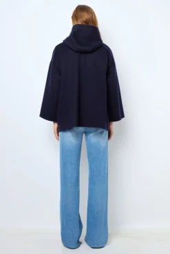 Hot Double-face wool cape - NESRYNN Coats