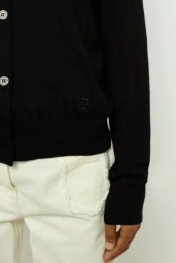 Fashion Fine wool cardigan - JUSTINE Knitwear