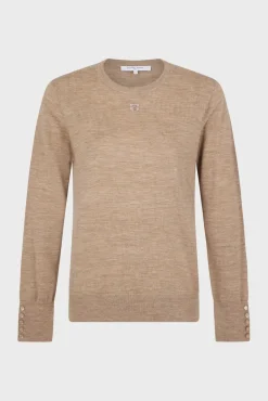 Discount Fine wool round neck sweater - JADE Knitwear