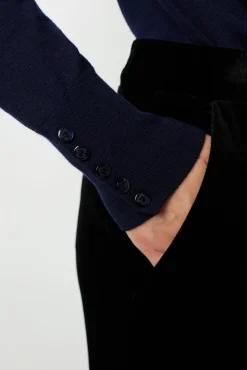 New Fine wool round neck sweater - JADE Knitwear