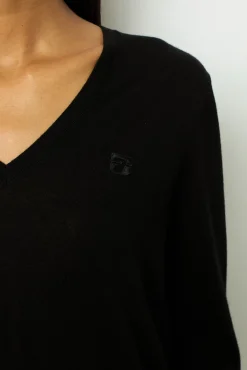 Clearance Fine wool V-neck sweater - JULIETTE Knitwear