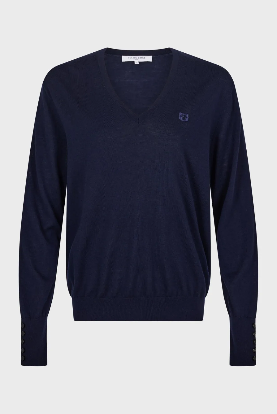 Hot Fine wool V-neck sweater - JULIETTE Knitwear