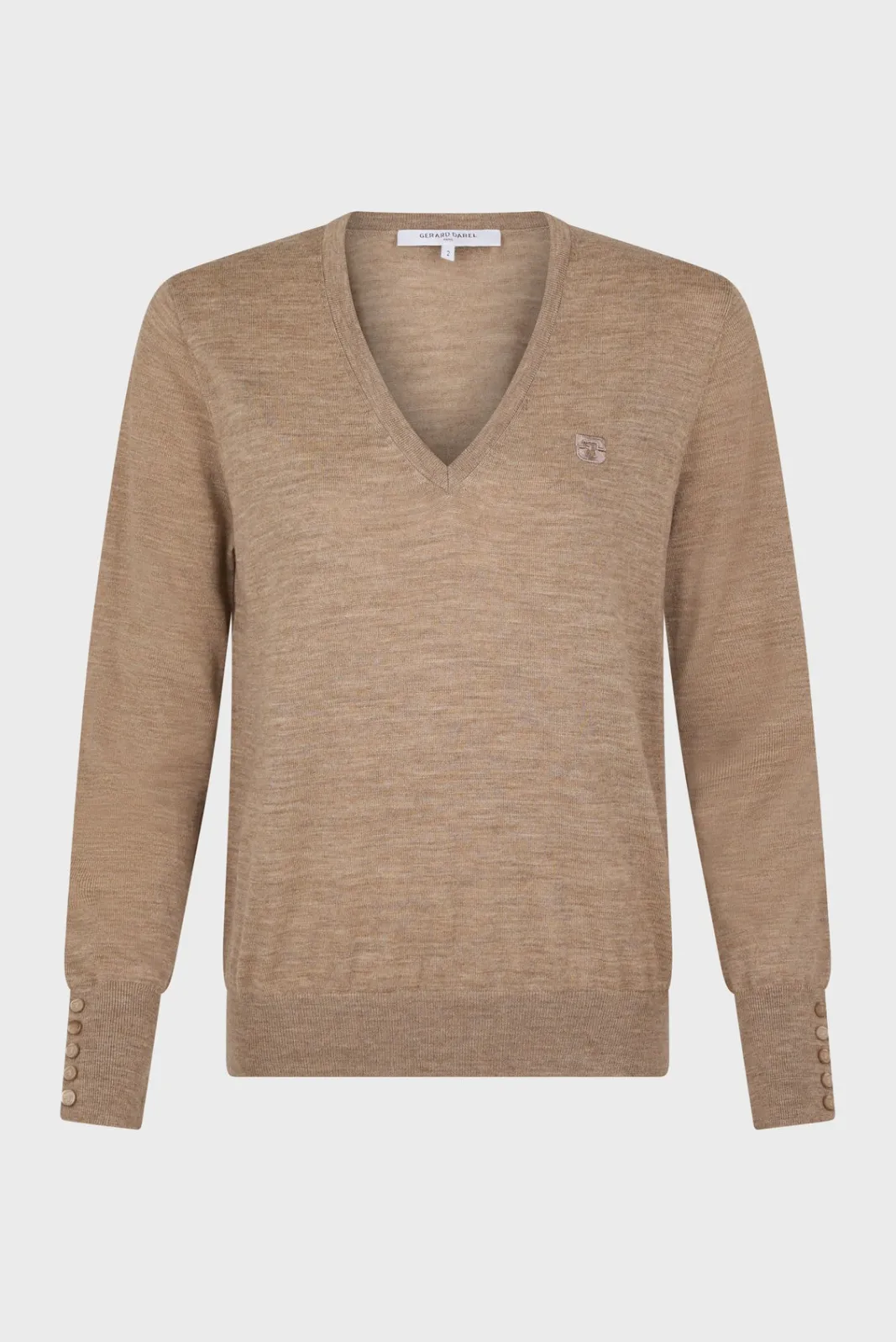 Clearance Fine wool V-neck sweater - JULIETTE Knitwear
