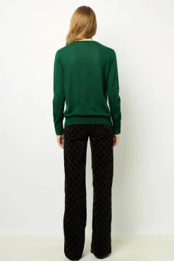 Clearance Fine wool V-neck sweater - JULIETTE Knitwear