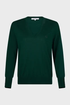 Clearance Fine wool V-neck sweater - JULIETTE Knitwear