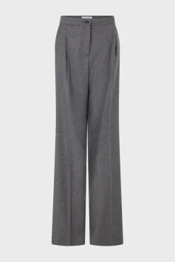 Hot Flannel straight cut pants - NIA Trousers|Suits & Outfits