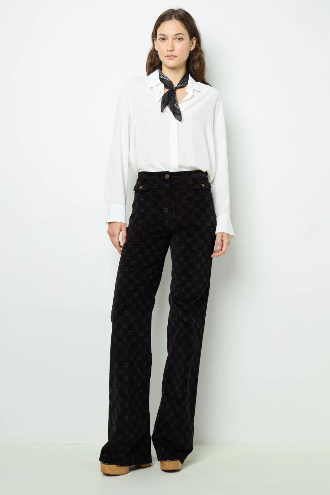 Clearance Flared corduroy jeans - ANNA Trousers