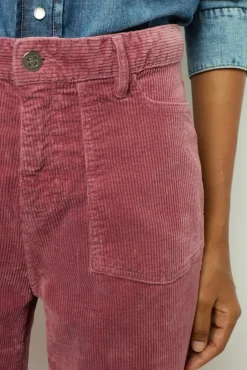 Outlet Flared corduroy pants - NAZIA Trousers