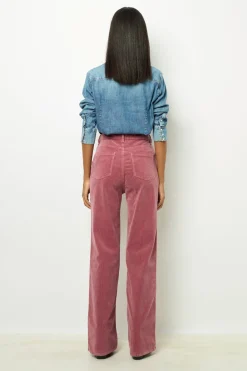 Outlet Flared corduroy pants - NAZIA Trousers