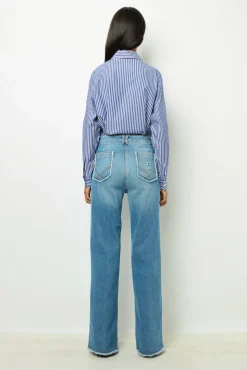 Sale Flared with fringes - ANNA Trousers