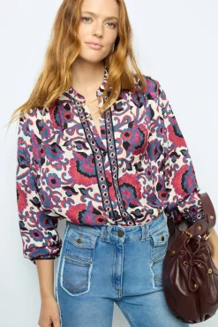 Online Flared jeans with fringes - ANNA Shirts & Blouses