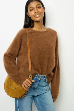 Online Flared jeans with fringes - ANNA Knitwear