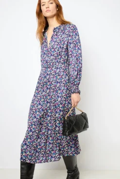 Sale Floral midi dress - SAMIRA Dresses