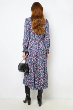 Sale Floral midi dress - SAMIRA Dresses