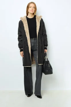 Clearance Full-length reversible parka - LAURE Coats